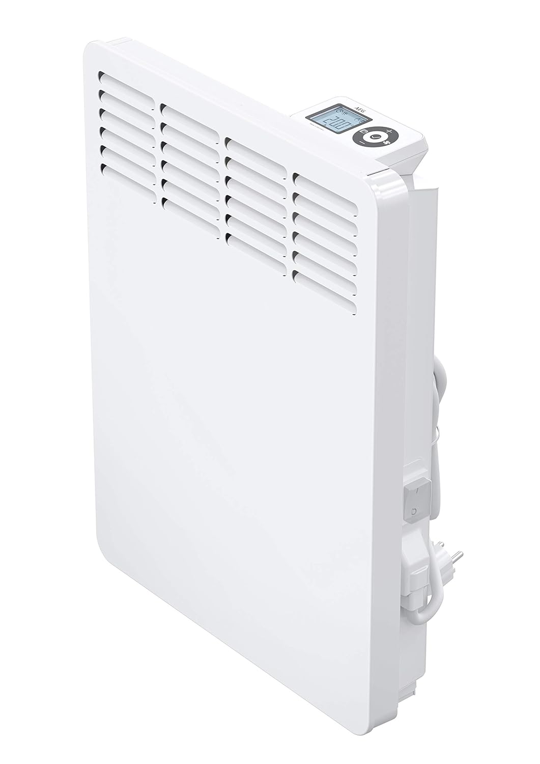 AEG wandconvector WKL 2005 voor ca. 20 m2, verwarming 2000 W, 5-30 °C, wandhangend, LCD-display, weektijd, metaal, Ökodesign 2018, 236535 AEG wandconvector WKL 2005 voor ca. 20 m2, verwarming 2000 W, 5-30 °C, wandhangend, LCD-display, weektijd, metaal, Ökodesign 2018, 236535