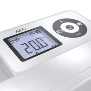 AEG WKL 505 wandconvector, energiebesparende elektrische verwarming, 500 W voor ca. 6 m², LCD-display, weektimer, 236531 AEG WKL 505 wandconvector, energiebesparende elektrische verwarming, 500 W voor ca. 6 m², LCD-display, weektimer, 236531