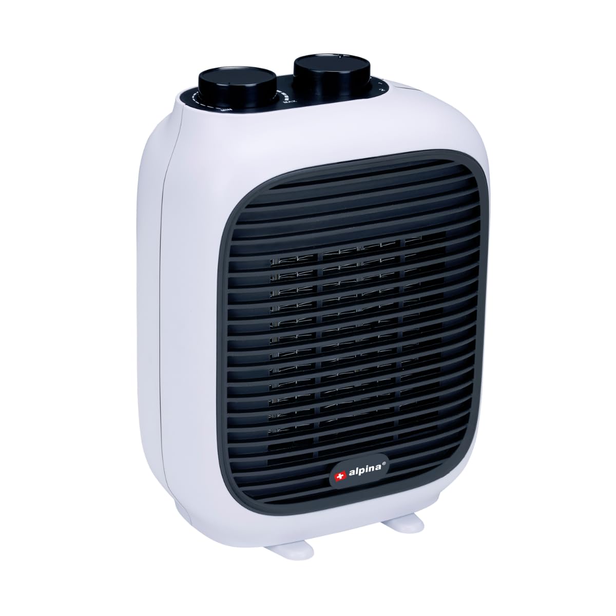 alpina Ventilatorkachel 1500W – Elektrische Kachel met Warme en Koude Lucht – Compacte Mini Heater met Handvat als Bijverwarming – Kachelventilator Voor Ruimtes van 10–15 m² – Wit alpina Ventilatorkachel 1500W – Elektrische Kachel met Warme en Koude Lucht – Compacte Mini Heater met Handvat als Bijverwarming – Kachelventilator Voor Ruimtes van 10–15 m² – Wit
