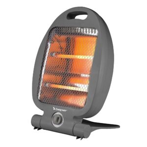 BEPER P203PAN005 800W Elektrische kwartsverwarming, draagbare, energiezuinige verwarming, 2 vermogensniveaus, compacte ruimteverwarming, automatische uitschakeling