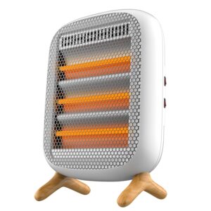 Cecotec ReadyWarm 1200 infrarood warmtestraler, 1200 W, 3 warmtestanden, zijschakelaar, draaggreep, gelijkmatige hitte, kantelsensor, veilig, compact