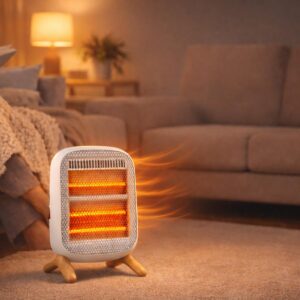 Cecotec ReadyWarm 1200 infrarood warmtestraler, 1200 W, 3 warmtestanden, zijschakelaar, draaggreep, gelijkmatige hitte, kantelsensor, veilig, compact Cecotec ReadyWarm 1200 infrarood warmtestraler, 1200 W, 3 warmtestanden, zijschakelaar, draaggreep, gelijkmatige hitte, kantelsensor, veilig, compact