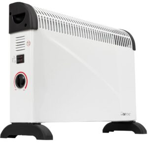 Clatronic® Convectorkachel | Mobiele warmte voor in huis | Elektrische kachel met 3 warmtestanden|Kachel met thermostaat | Tot 40 vierkante meter | Convector met...