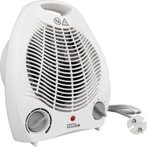 Güde 85175 GH 2000 Ventilatorkachel (2000 W verwarmingsvermogen, 2 standen (1000/2000 W), ventilatorfunctie, blaasvermogen 75 m³/h, traploze thermostaat, oververhittings- en...