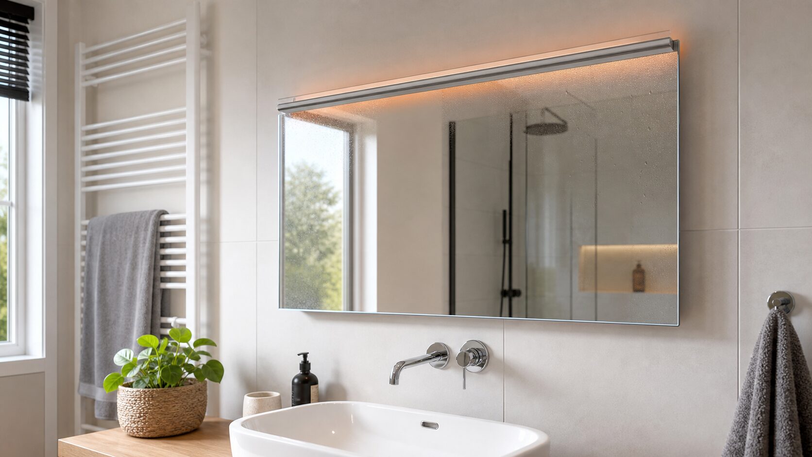 Infraroodpaneel spiegelverwarmer: Type 2 kiezen