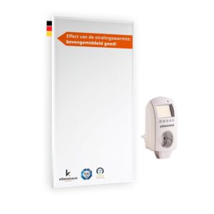 Könighaus infraroodverwarming - 1000 watt, met TÜV Süd 5 jaar garantie Eco-Model ✓ Dubbele oververhittingsbeveiliging ✓ Verwarming in 2-4 minuten op temperatuur ✓ Voor...