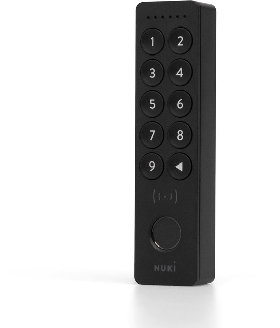 Nuki Keypad 2 NFC Nuki Keypad 2 NFC – toegang via code, vingerafdruk en ondersteunde NFC