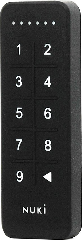 Nuki Keypad Nuki Keypad – zwarte codebediening voor een Nuki Smart Lock
