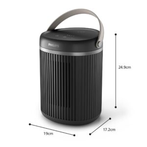 Philips 3000-serie energiezuinige aangesloten ventilatorkachel 2000W, tot 50% energiebesparing met EcoAI, stil 24 db(A), 5 veiligheidsfuncties, 45° oscillatie, donkergrijs… Philips 3000-serie energiezuinige aangesloten ventilatorkachel 2000W, tot 50% energiebesparing met EcoAI, stil 24 db(A), 5 veiligheidsfuncties, 45° oscillatie, donkergrijs...