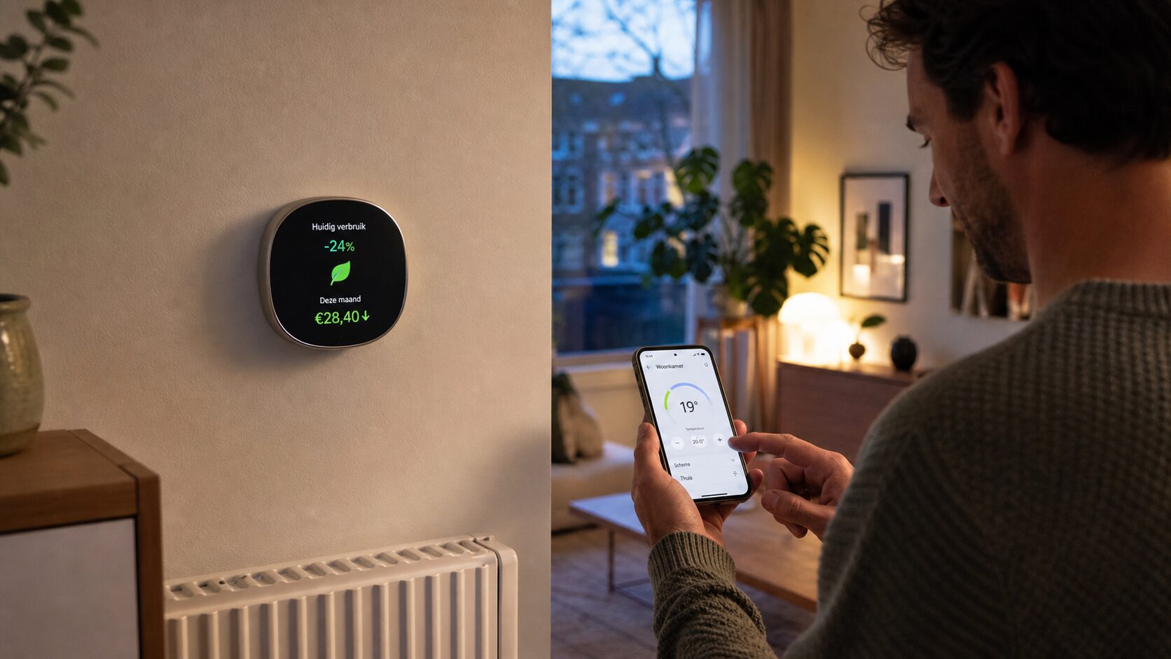 Slimme thermostaat besparing: hoeveel bespaar je echt? slimme-thermostaat-besparing