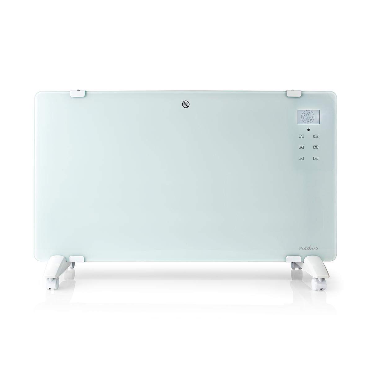 SmartLife Convectieverwarmingstoestellen, wifi, geschikt voor badkamer, glazen bekleding, 2000 W, 2 warmte-instellingen, led, 15-35 °C, verstelbare thermostaat, wit SmartLife Convectieverwarmingstoestellen, wifi, geschikt voor badkamer, glazen bekleding, 2000 W, 2 warmte-instellingen, led, 15-35 °C, verstelbare thermostaat, wit