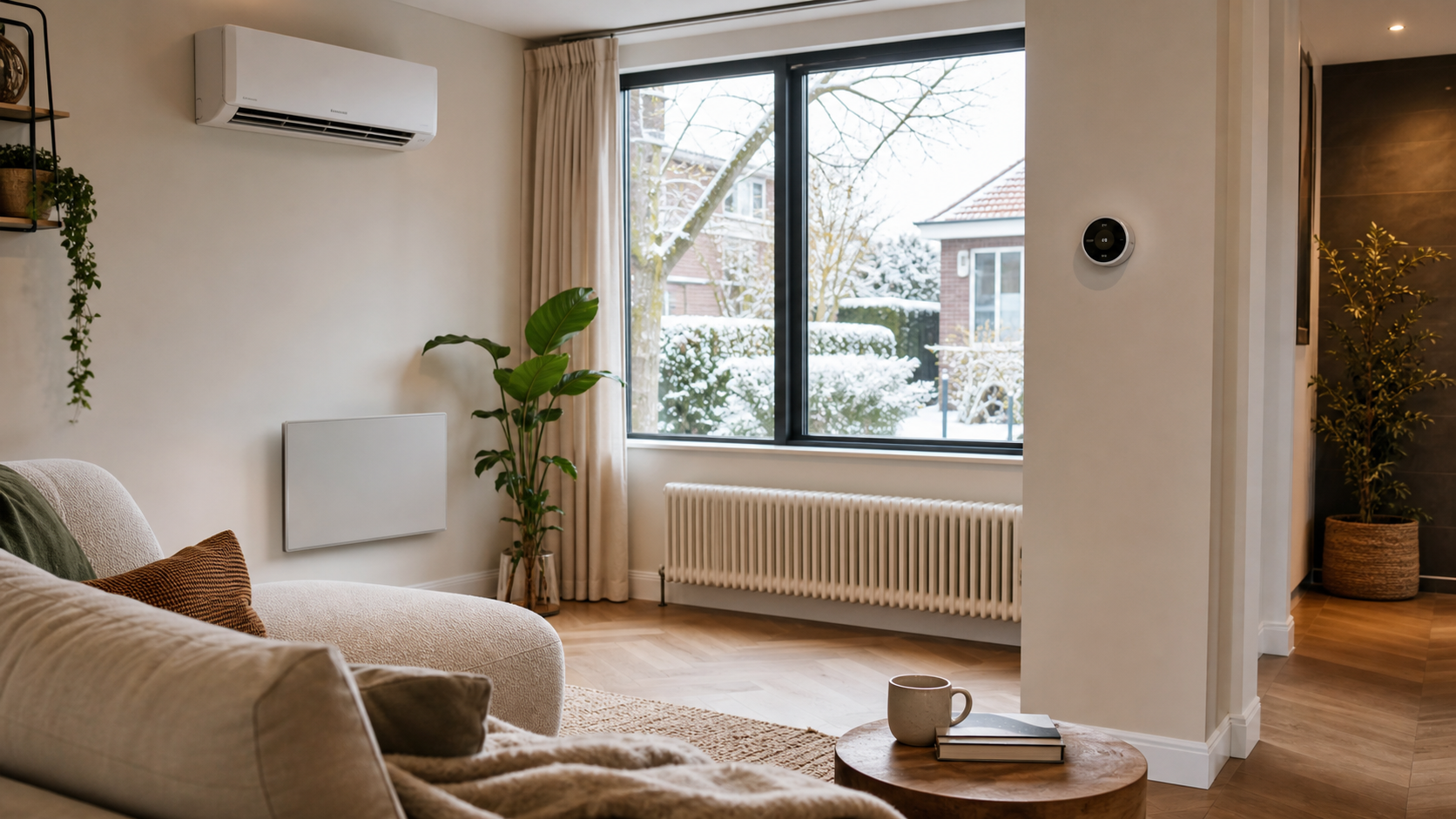 Zonder gas verwarmen